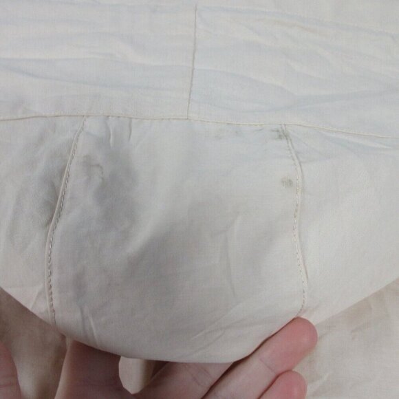 J Crew New Perfect Women's Lightweight Hooded Jacket Zip Front Ivory L Large 676 - Picture 10 of 14